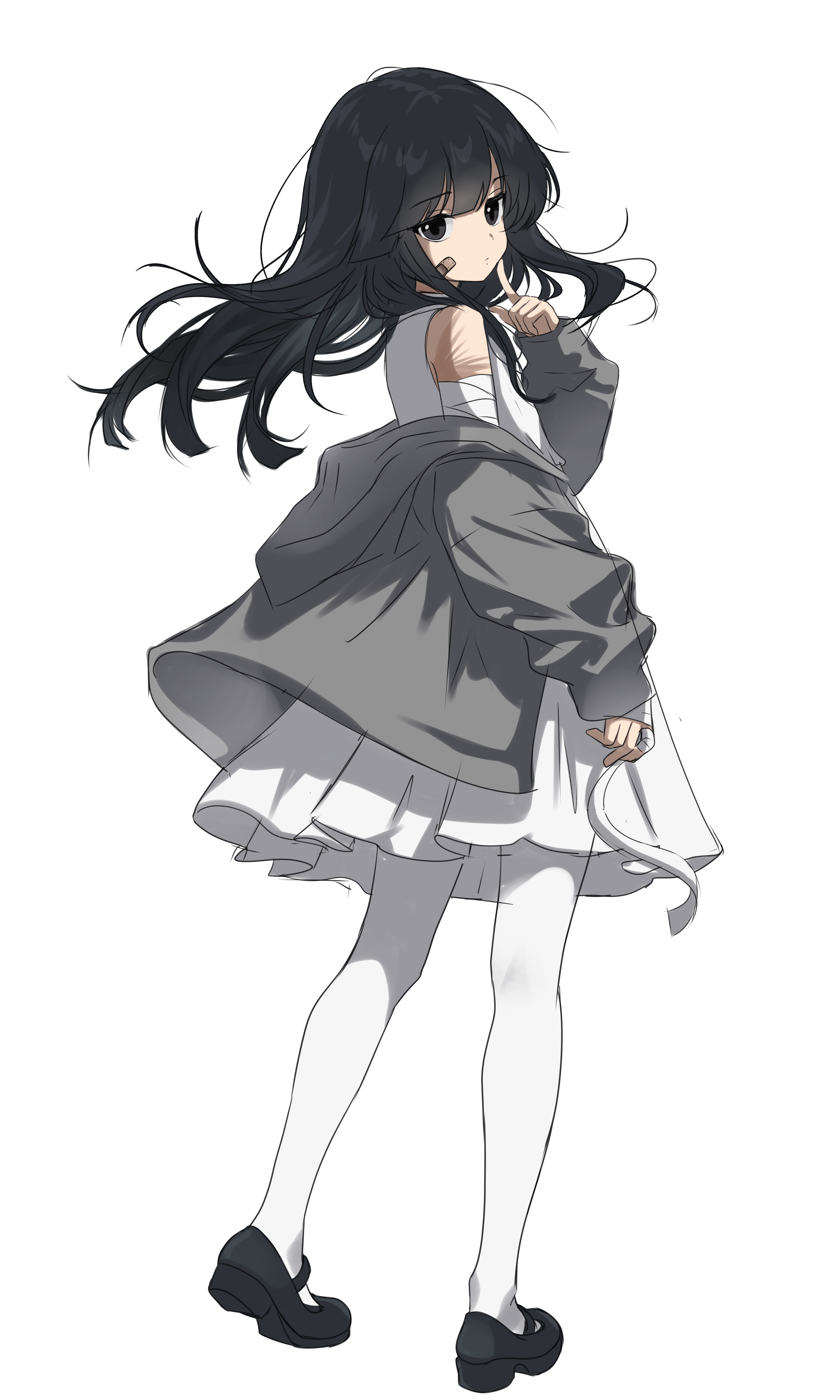 Hina Full Body Drawing